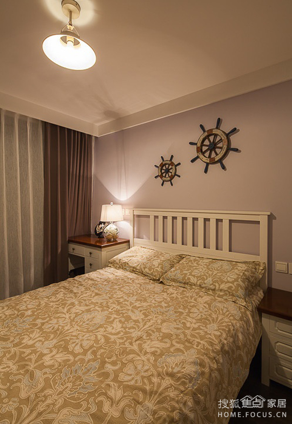 居然快屋鲁园2室1厅1卫70㎡混搭_设计作品_搜