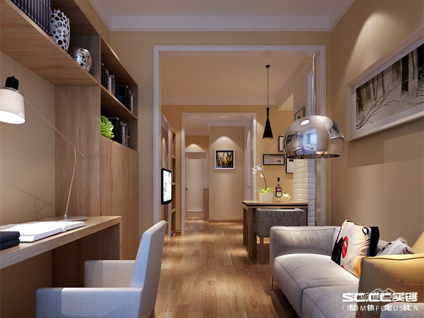 【完美家装】黄寺大街28号院2室2厅1卫71㎡现