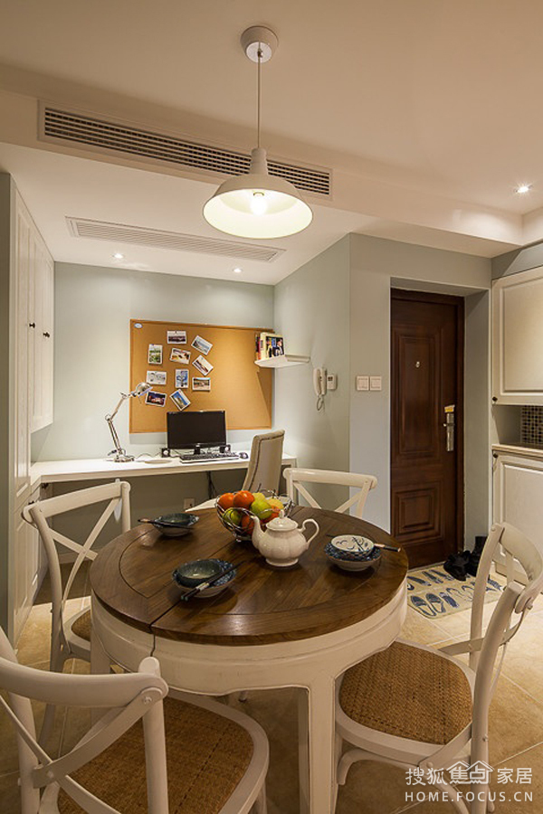 居然快屋鲁园2室1厅1卫70㎡混搭_设计作品_搜