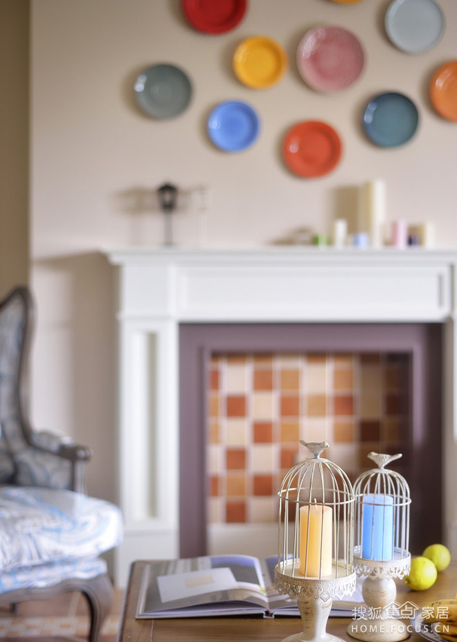 居然快屋鲁园2室1厅1卫106㎡地中海_设计作品