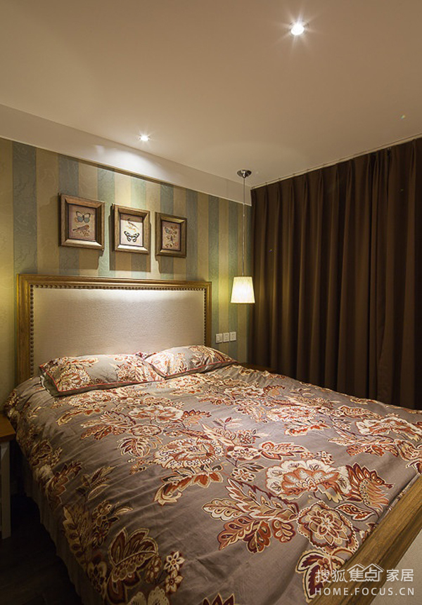 居然快屋鲁园2室1厅1卫70㎡混搭_设计作品_搜