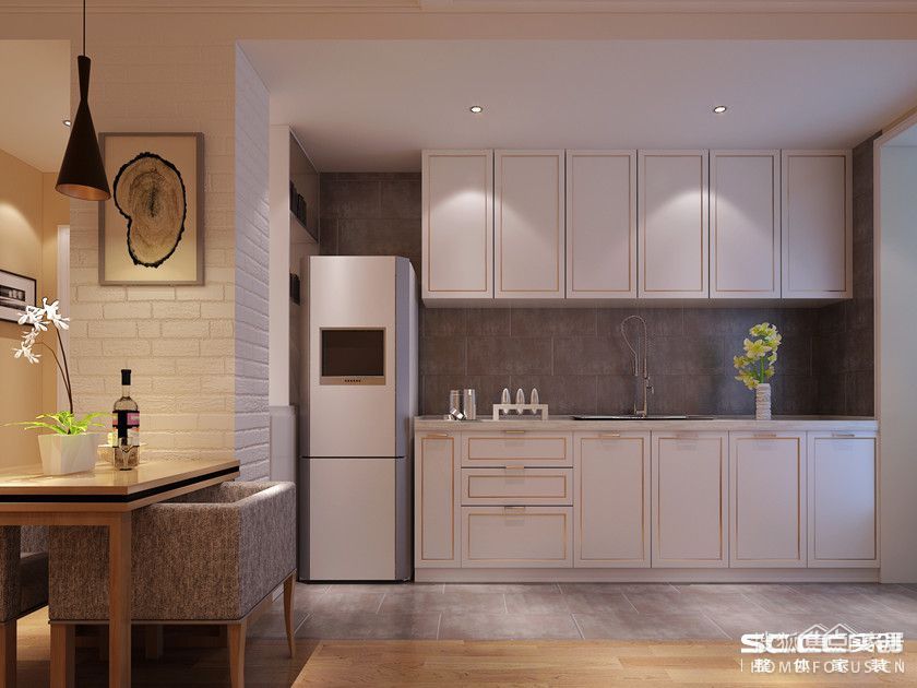 【完美家装】黄寺大街28号院2室2厅1卫71㎡现