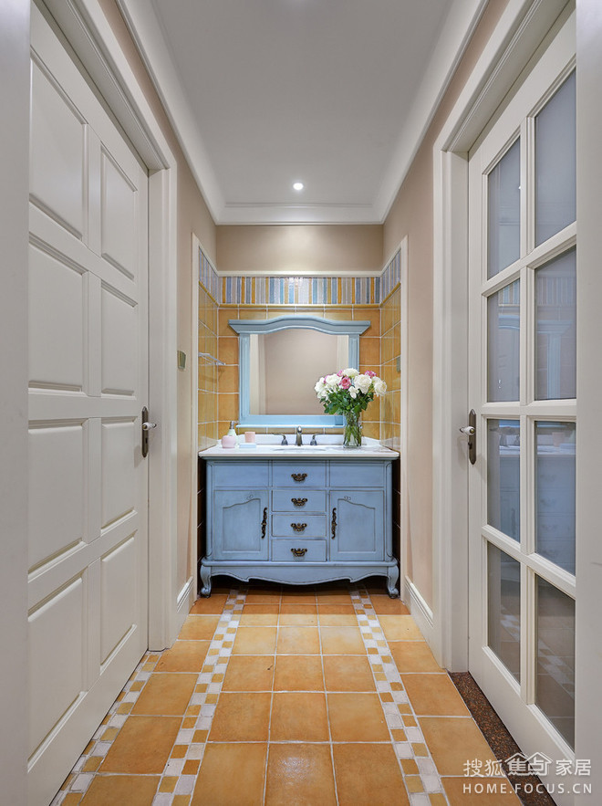 居然快屋鲁园2室1厅1卫106㎡地中海_设计作品