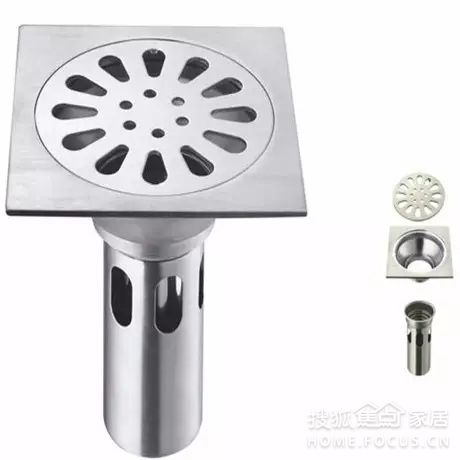 地漏千万别瞎买,否则会把家里搞臭_装修课堂